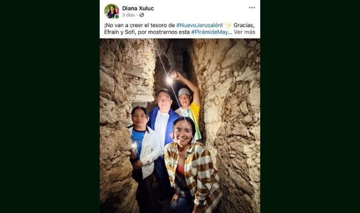 INAH investigará a funcionaria de Bacalar por grabarse en pirámide de acceso restringido