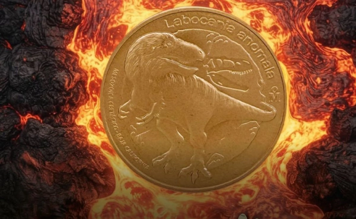 Dinosaurios mexicanos, los protagonistas de la nueva colección de la Casa de Moneda