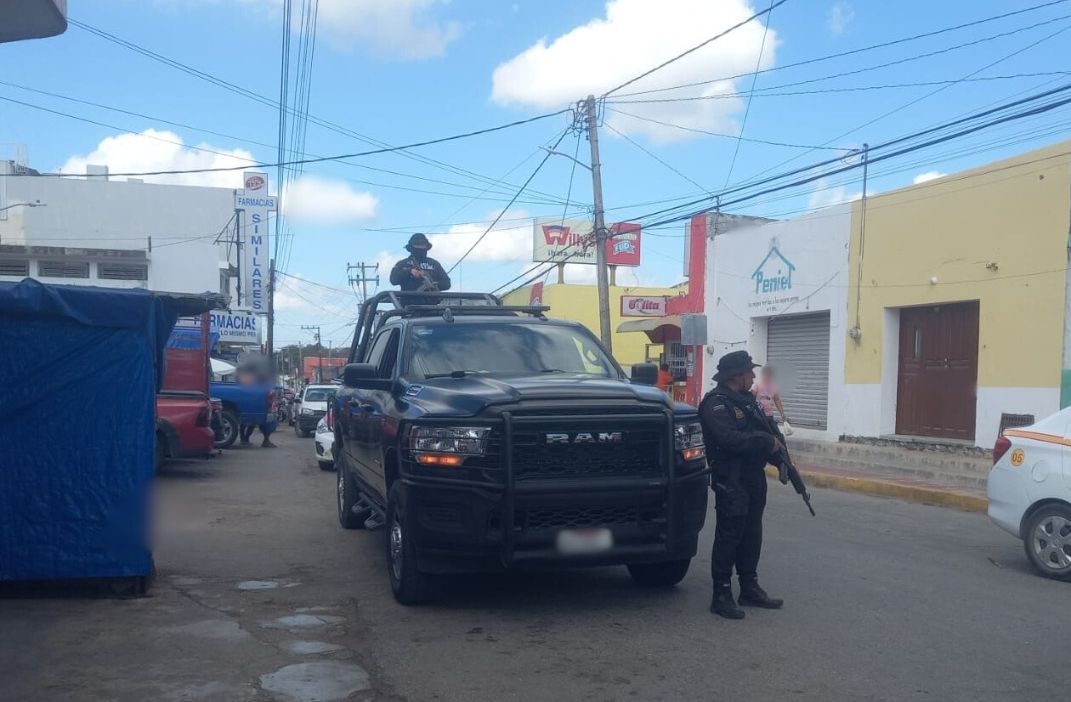 Hombre fallece por disparo en Tixcacaltuyub, Yaxcabá; hay tres detenidos