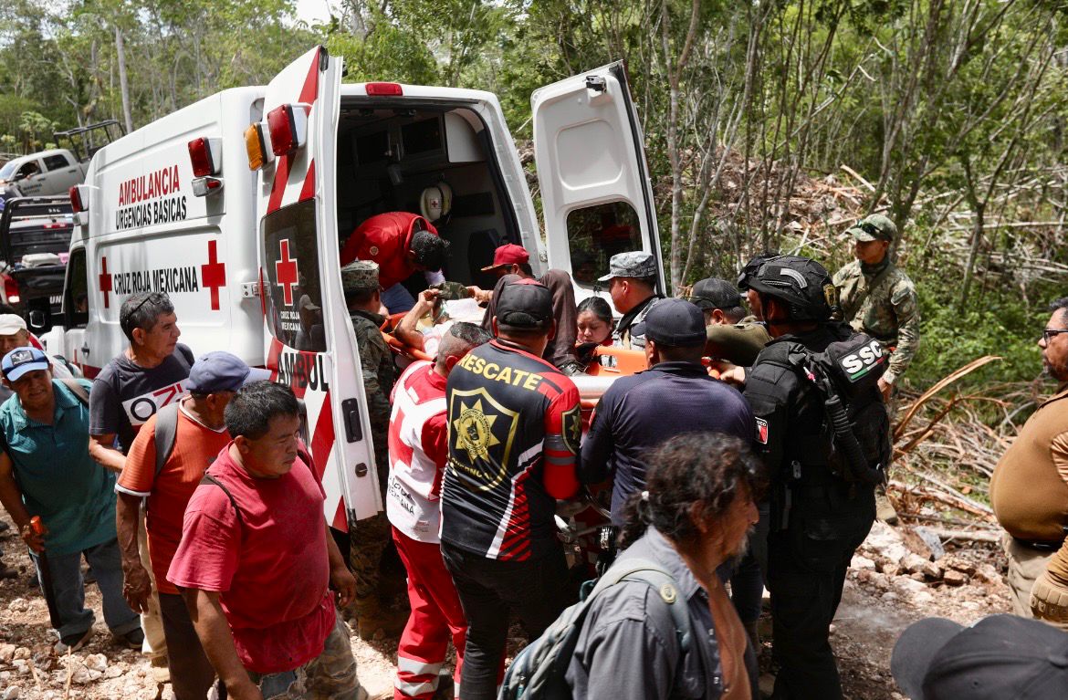 Localizan con vida a Don Fermín, octogenario extraviado en la selva de Felipe Carrillo Puerto: Fotos