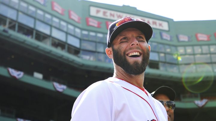 La Jornada Maya Internacional Ap Cuelga los spikes Pedroia aguerrido lider de los Medias Rojas