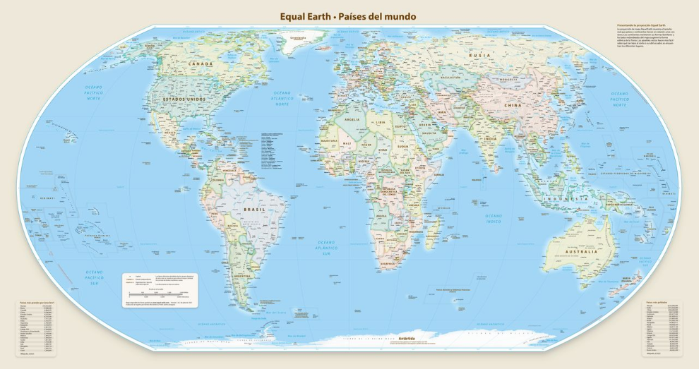 Nuevo mapamundi. Adiós a 457 años de ilusión cartográfica
