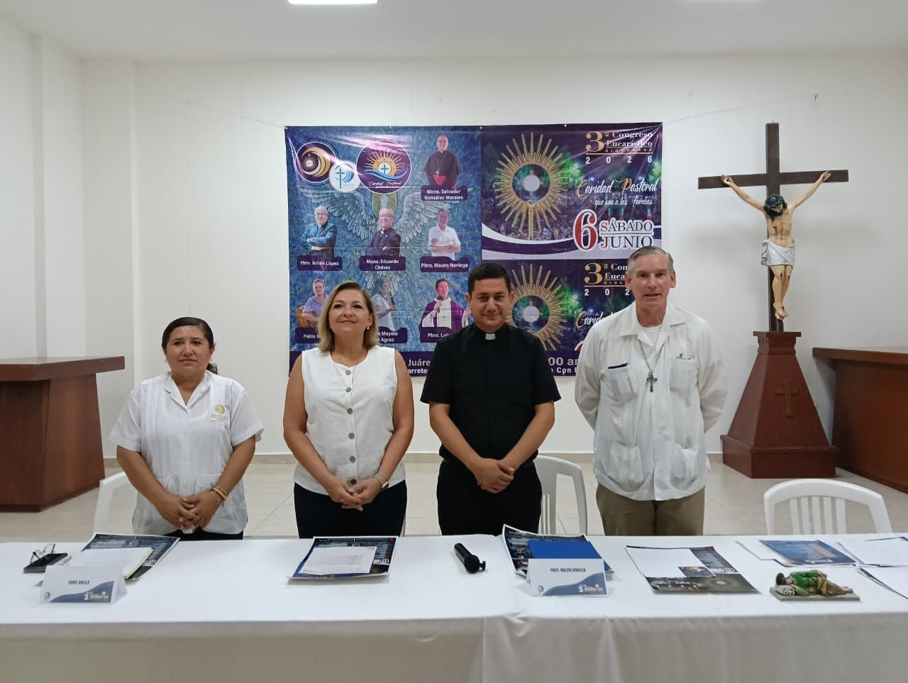 Invitan al Tercer Congreso Eucarístico Diocesano en Cancún