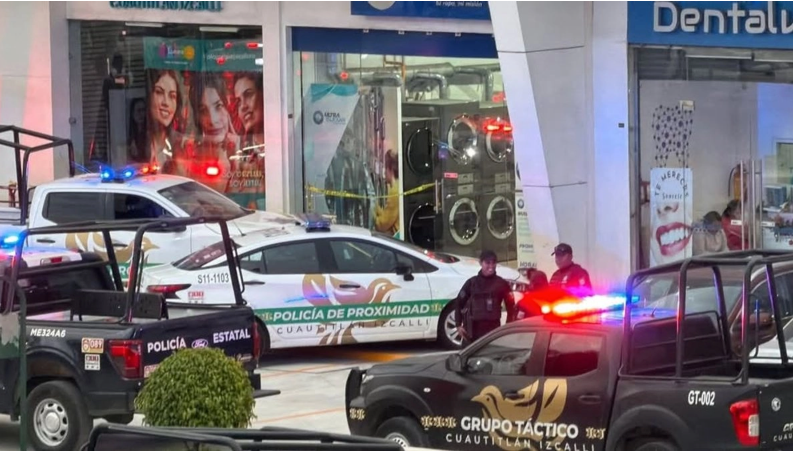 Edomex: Ataque armado deja dos muertos y un herido frente a plaza Arkana en Cuautitlán Izcalli