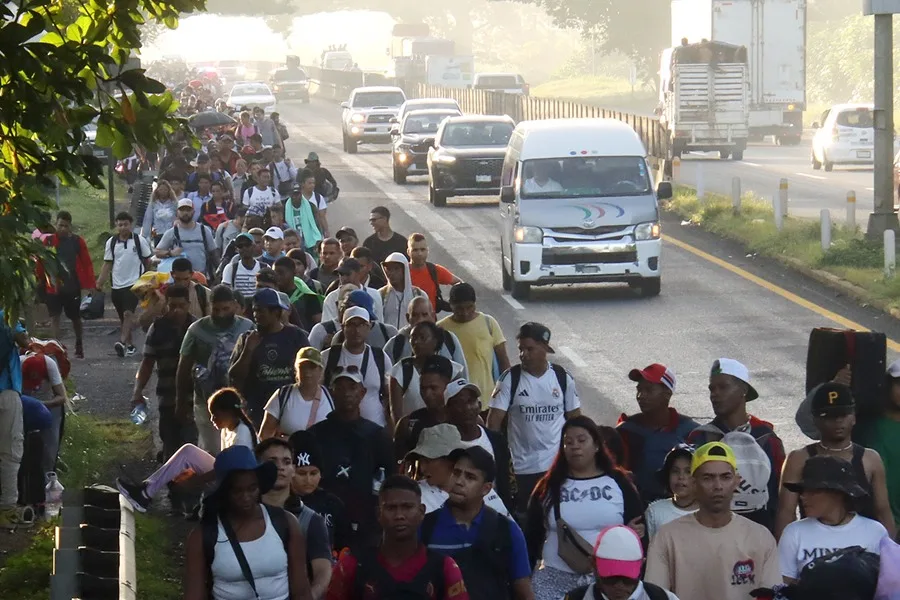 Alistan nueva caravana migrante en Tapachula, Chiapas; buscan llegar a CDMX, Guadalajara y Monterrey