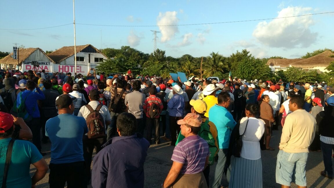 Liberan ejidatarios instalaciones de la Procuraduría Agraria en Mérida