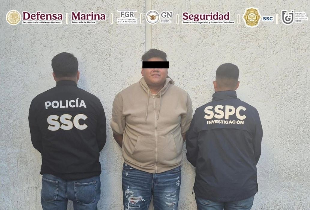 Detienen a 'El Kiko', líder de 'Los Malportados', por homicidio y extorsión en CDMX