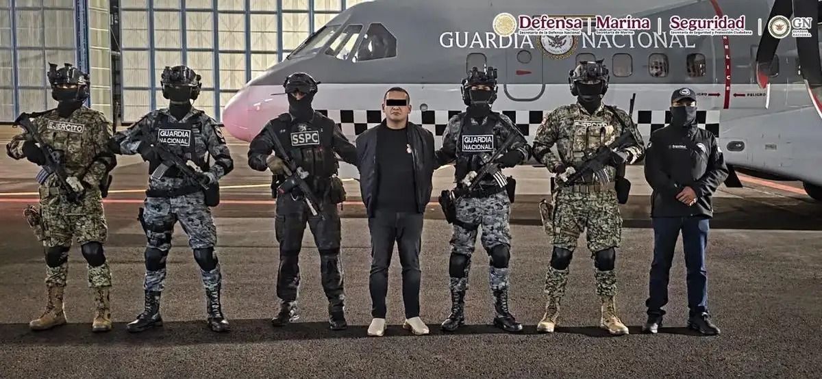 Capturan a Iván 'N', El Tanque, líder regional del CJNG; relacionado a derribo de helicóptero en 2015