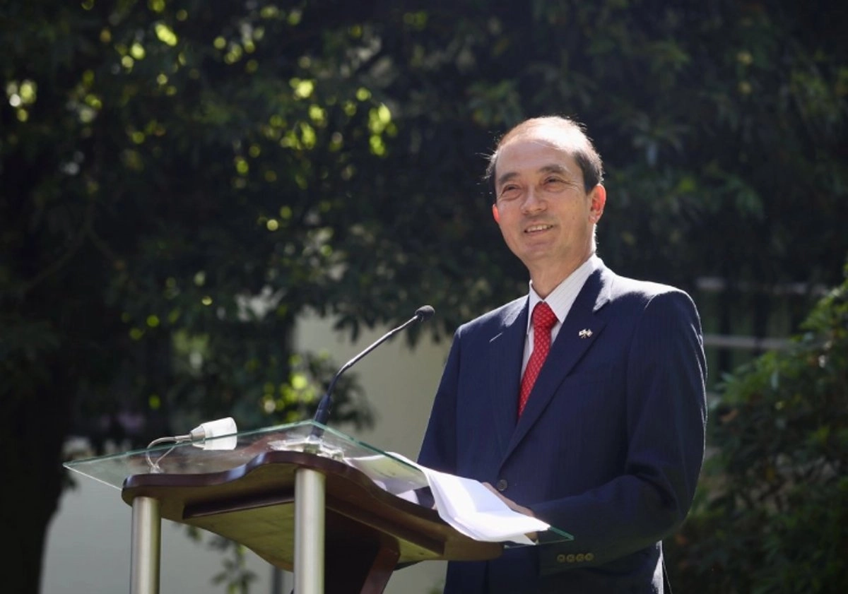 Embajador de Japón en México muestra apoyo al Tricolor previo a su juego con Ecuador