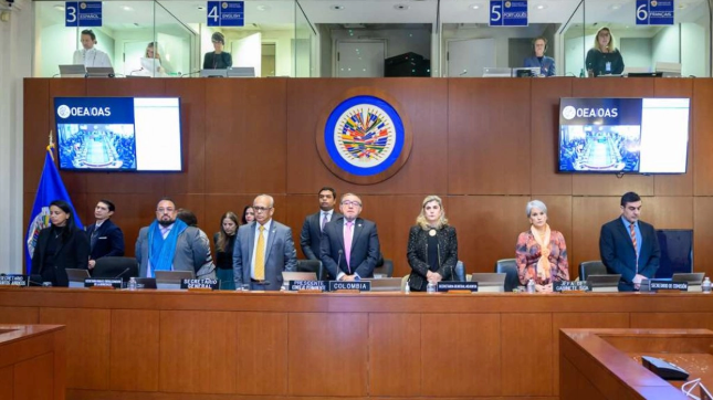 Sin injerencias ni tutelajes, diálogo y negociación deben resolver situación en Venezuela: México ante OEA