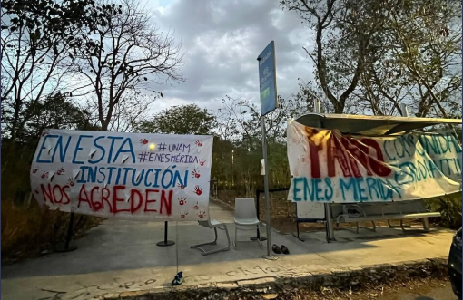 Directiva de la ENES Mérida entrega plan de acción a estudiantes; paro continuará hasta su revisión