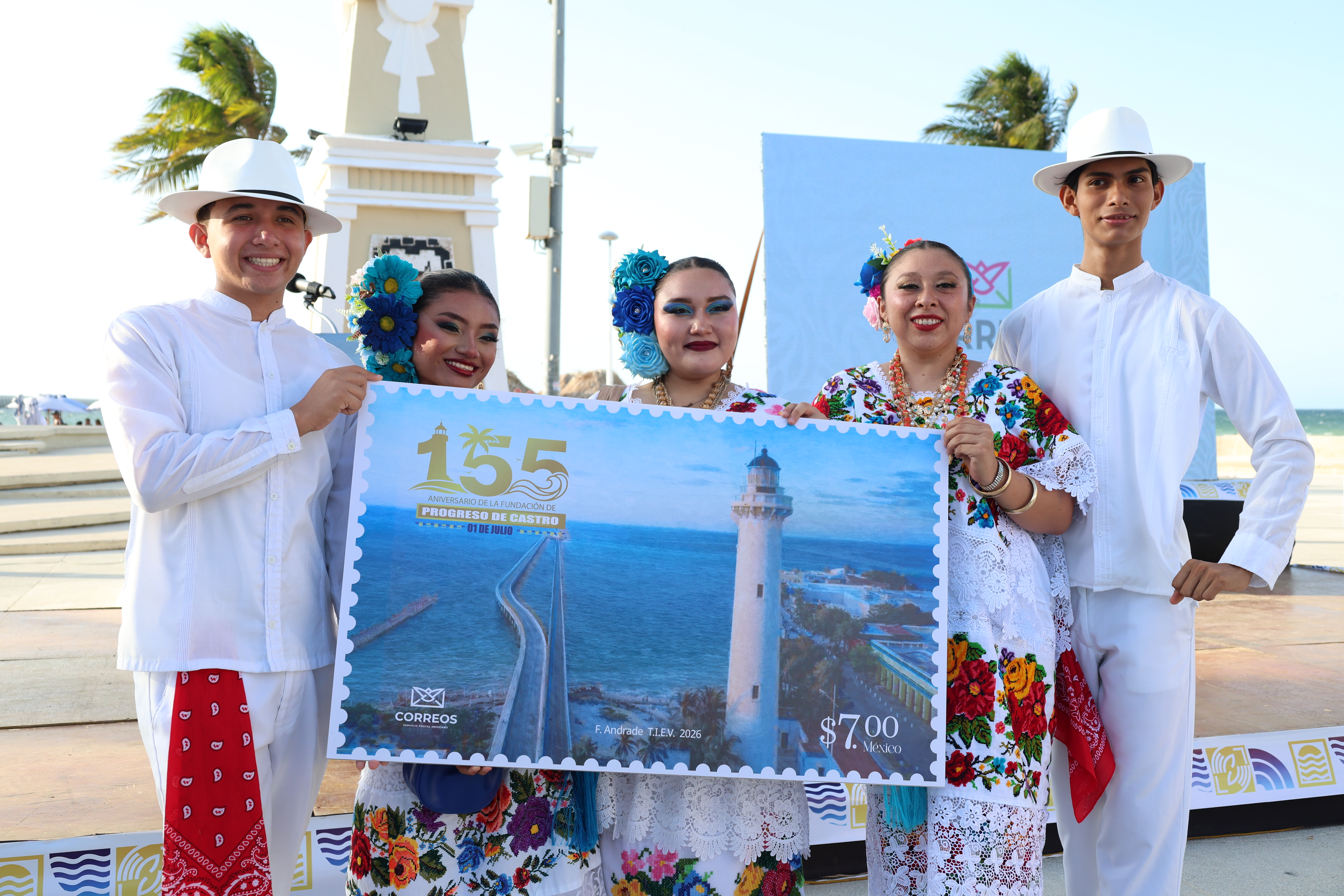 Progreso tendrá su propia estampilla para conmemorar el 155 aniversario del puerto
