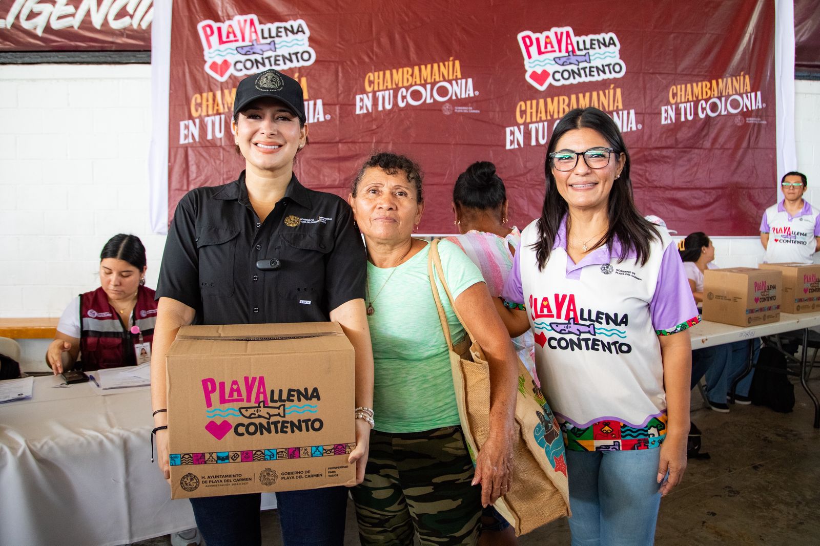 Chambamanía llega a la colonia Luis Donaldo Colosio de Playa