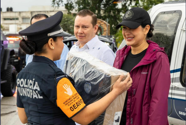 Estefanía Mercado equipa a la policía de Playa del Carmen con inversión superior a 38.7 mdp