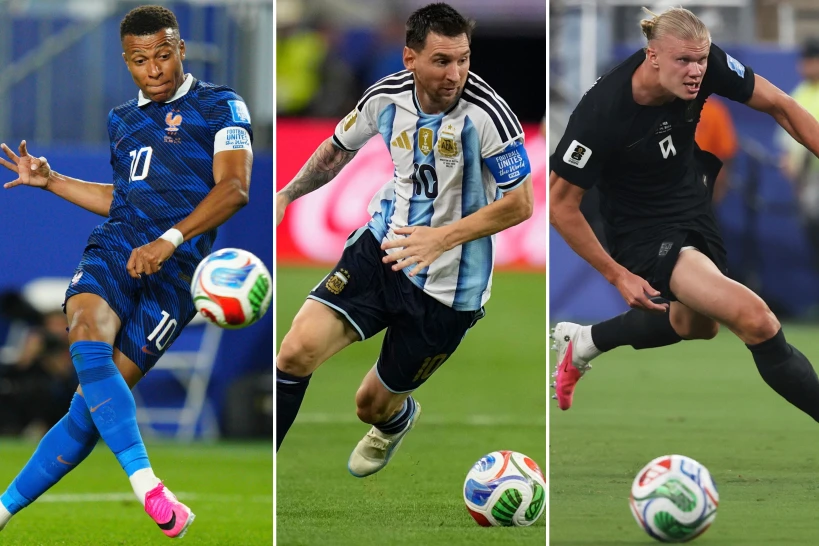Messi, Mbappé y Haaland deslumbran durante el mismo día en el Mundial
