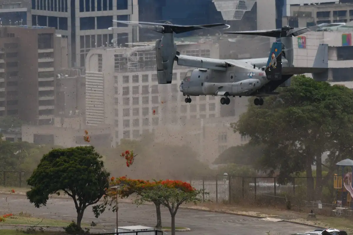 Estados Unidos realizó ejercicio militar sorpresa en su embajada en Caracas