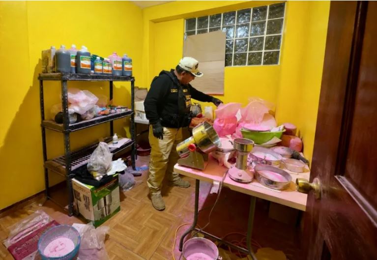 La policía incauta más de 700 mil pastillas de éxtasis en Perú