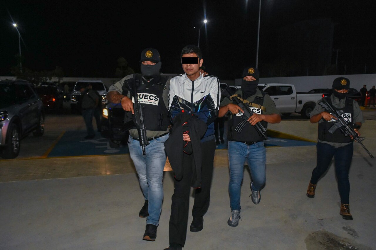 Capturan en Tlaxcala a un hombre que cobraba ''derecho de piso'' a negocios de QRoo