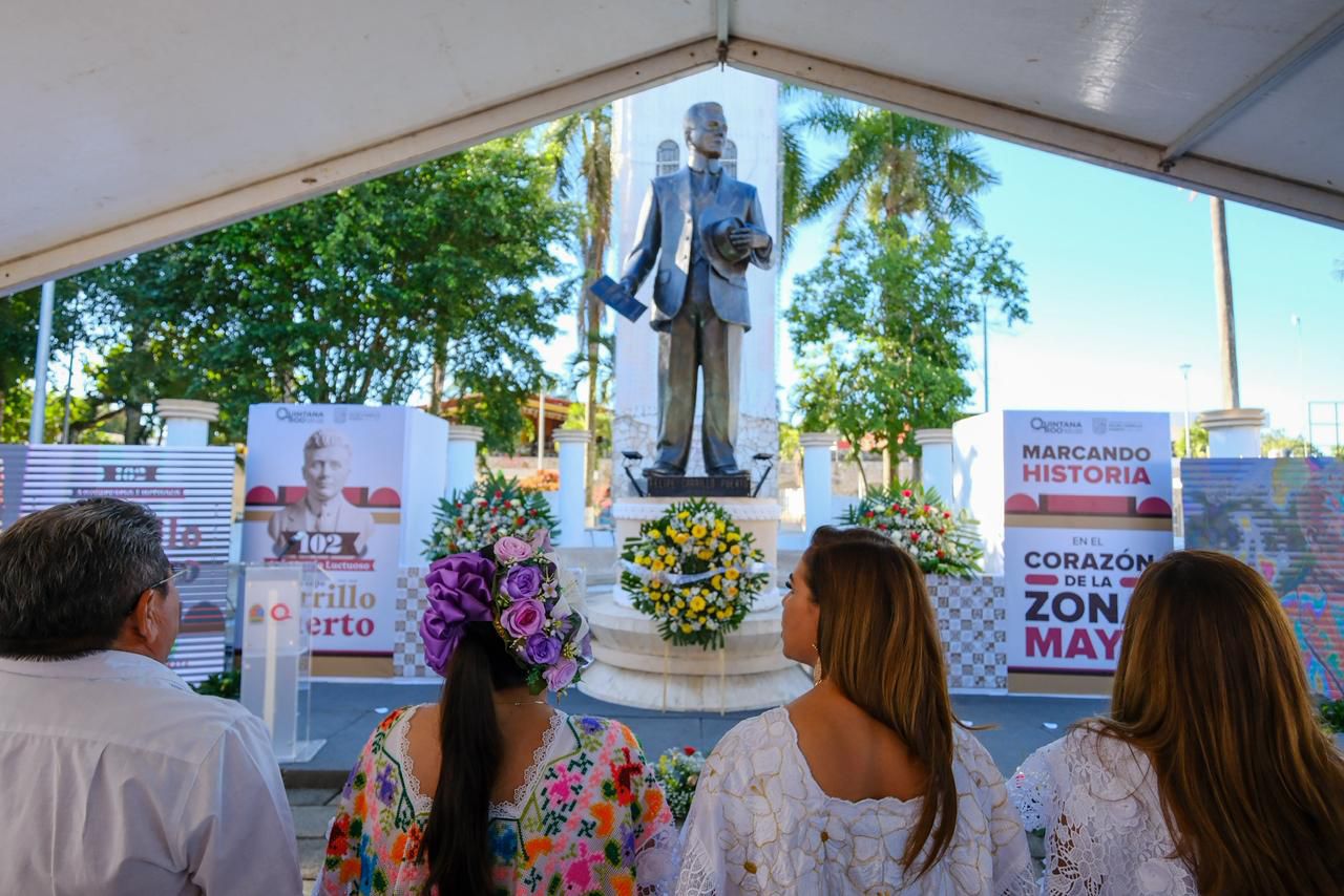 En Quintana Roo, honran el legado de Felipe Carrillo Puerto