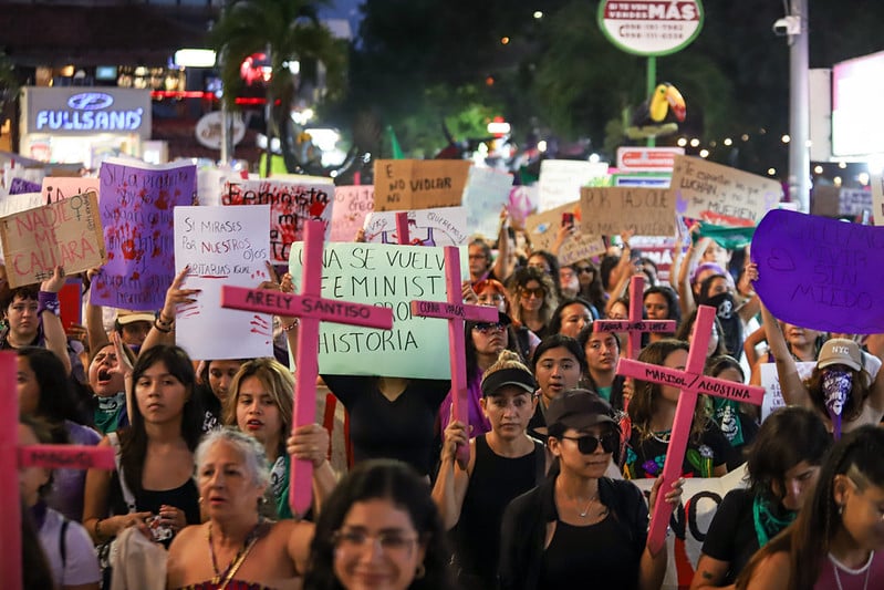 Solo en una cuarta parte de los feminicidios perpetrados en QRoo hay detenidos: Siempre Unidas
