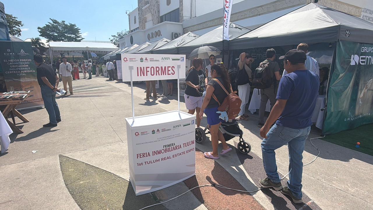 Tulum reúne al sector inmobiliario en su primera feria abierta al público