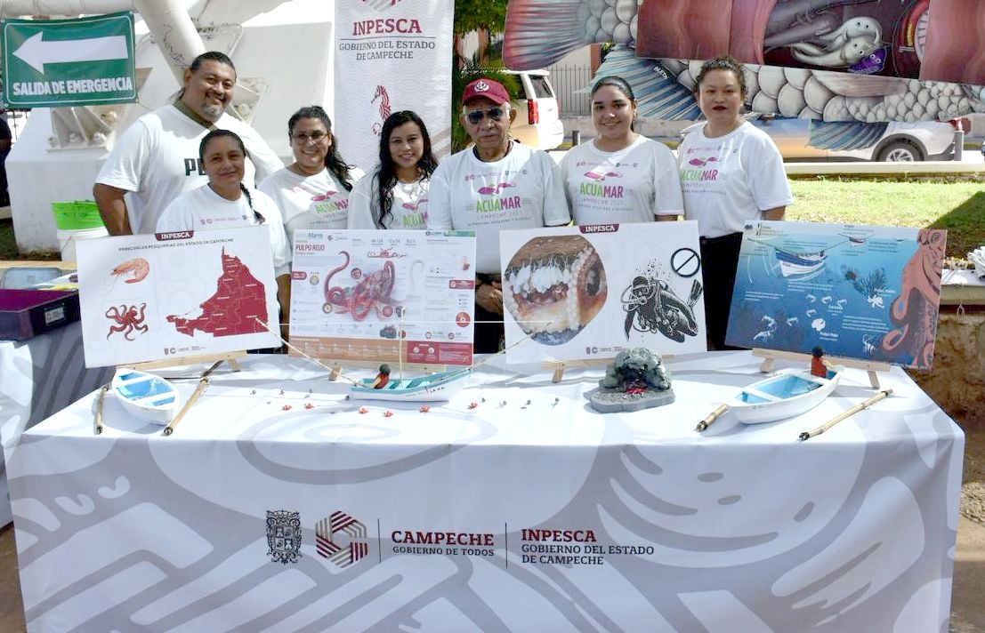 Gran éxito en el 1er Festival Pesquero y Acuícola ''ACUAMAR 2025'' en Campeche