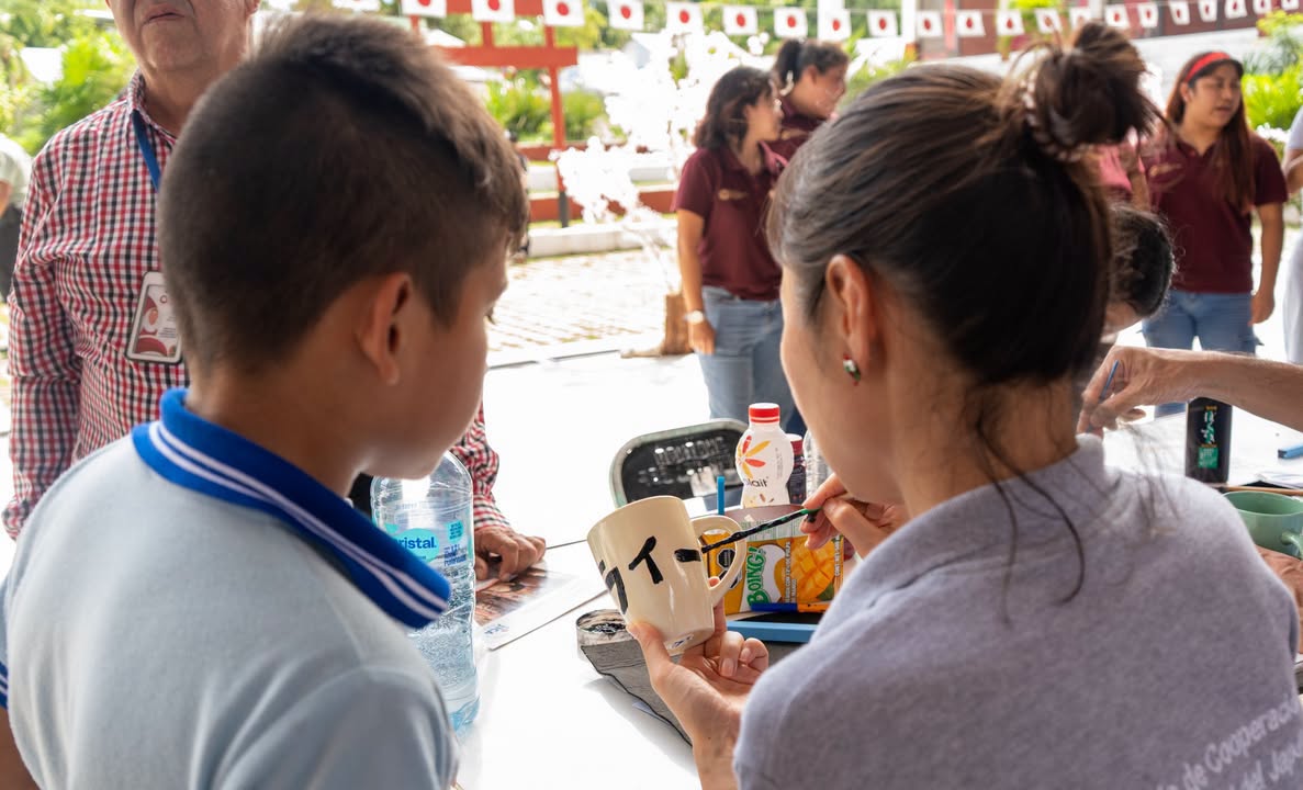 ICAT Xpujil participa en el Festival Japonés en Calakmul