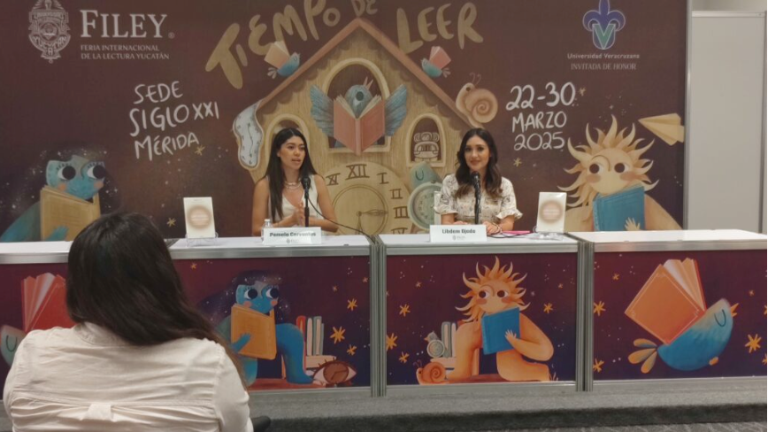 Pamela Cervantes presentó su libro 'Universo, toma nota' en la Filey 2025