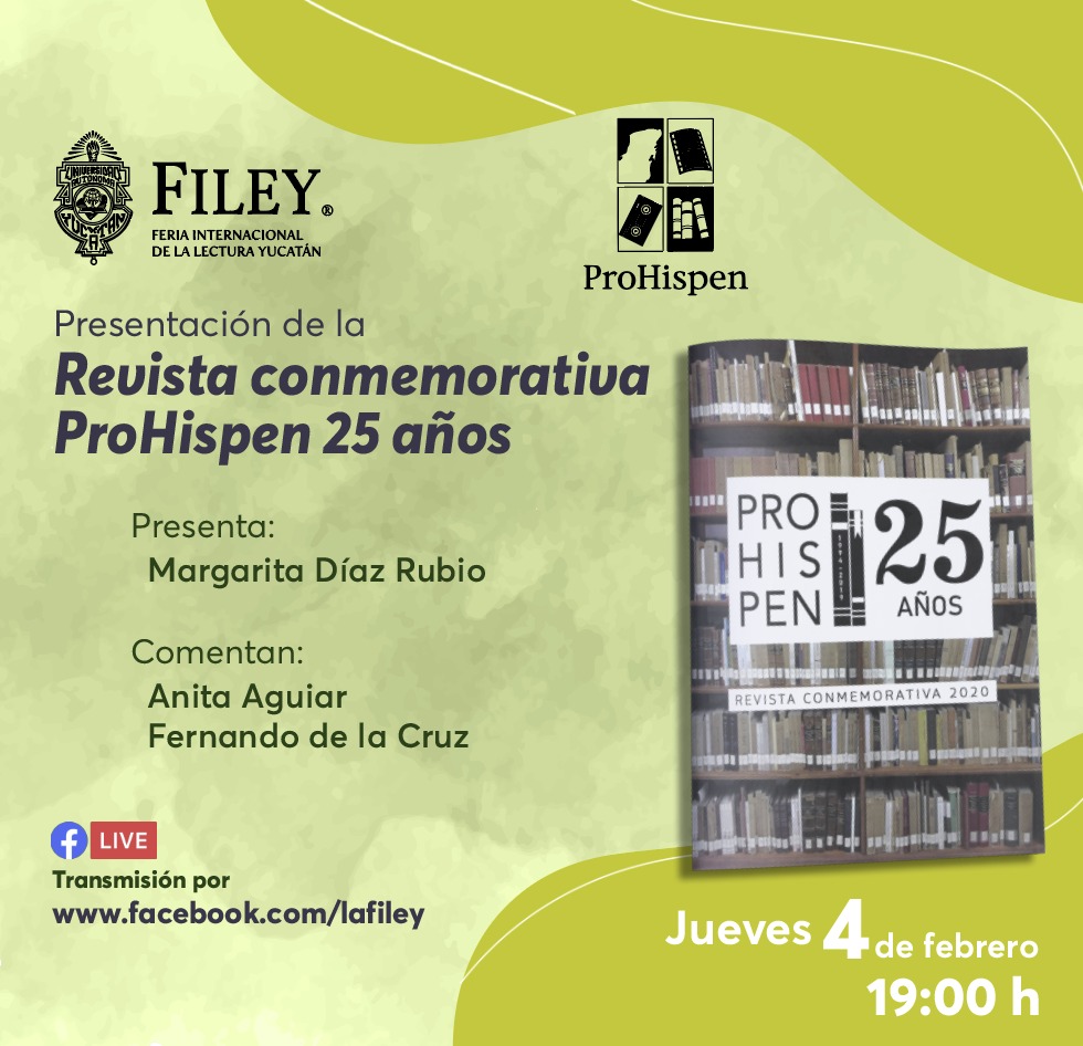Filey y ProHispen realizan dos presentaciones editoriales 