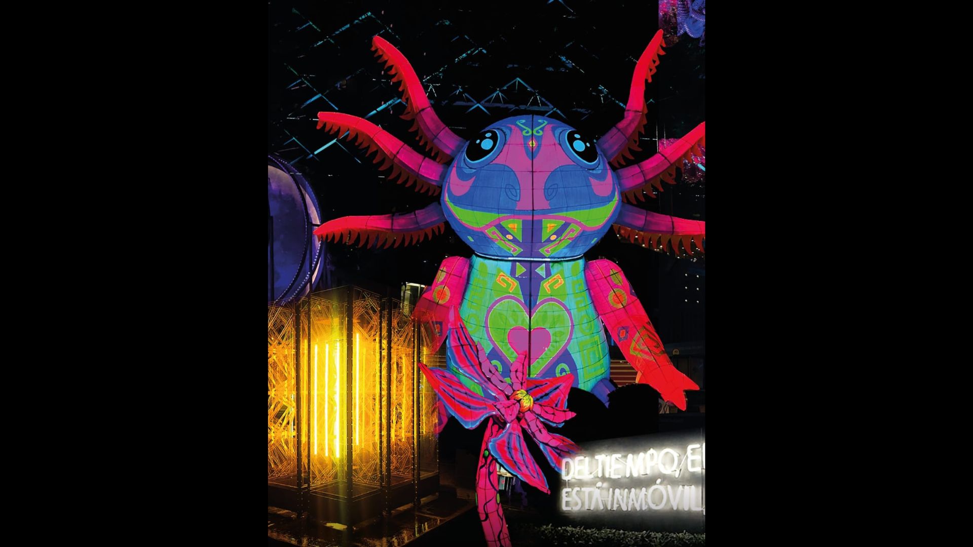 Filux expondrá 10 esculturas lumínicas durante el Mérida Fest 2026