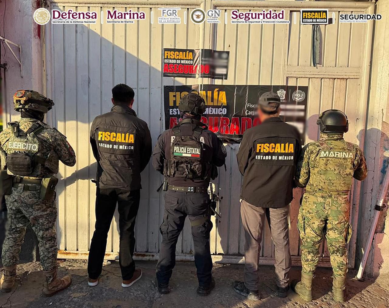 Operación Desconexión: Detienen a 102 personas y aseguran 192 inmuebles usados para delitos de extorsión en Edomex