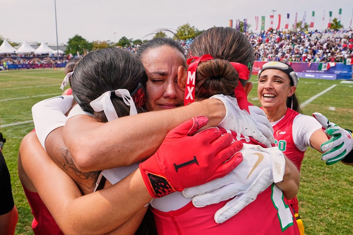 Selección mexicana femenil de ''flag football'' clasifica a los Juegos Olímpicos