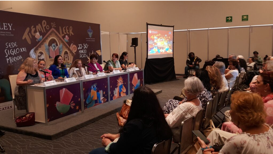 Filey 2025: Lectoras yucatecas dialogan con Margo Glantz en emotivo homenaje