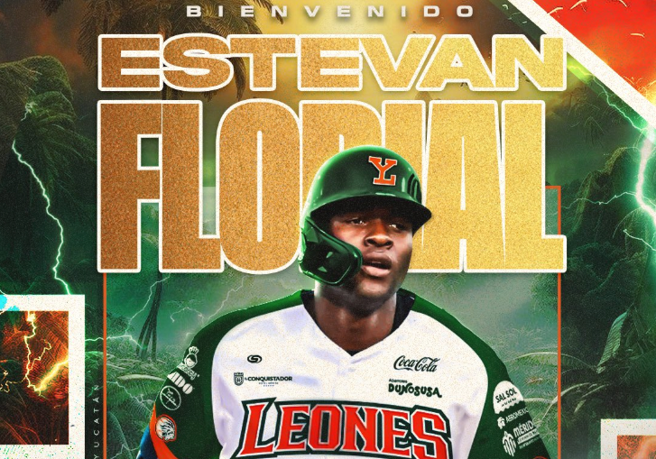 El jardinero dominicano Estevan Florial, ex de los Yanquis, se une a los Leones