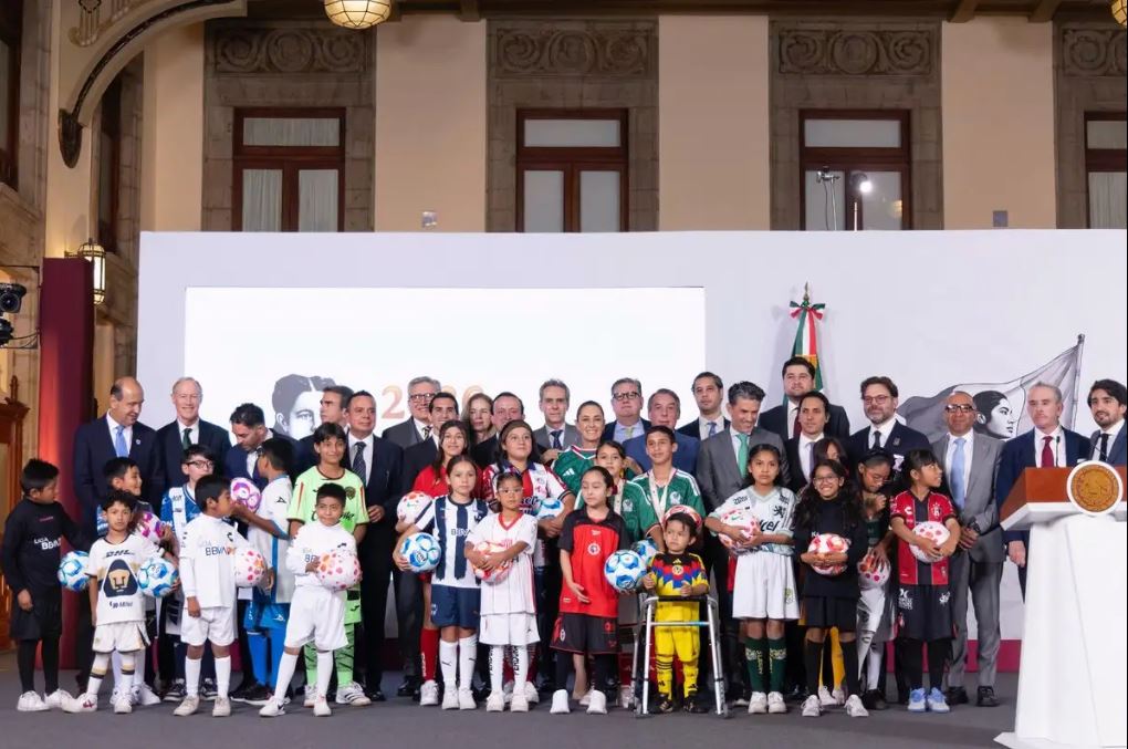 Femexfut, Liga Mx y Conade presentan estrategia para formar jugadores y jugadoras desde la infancia