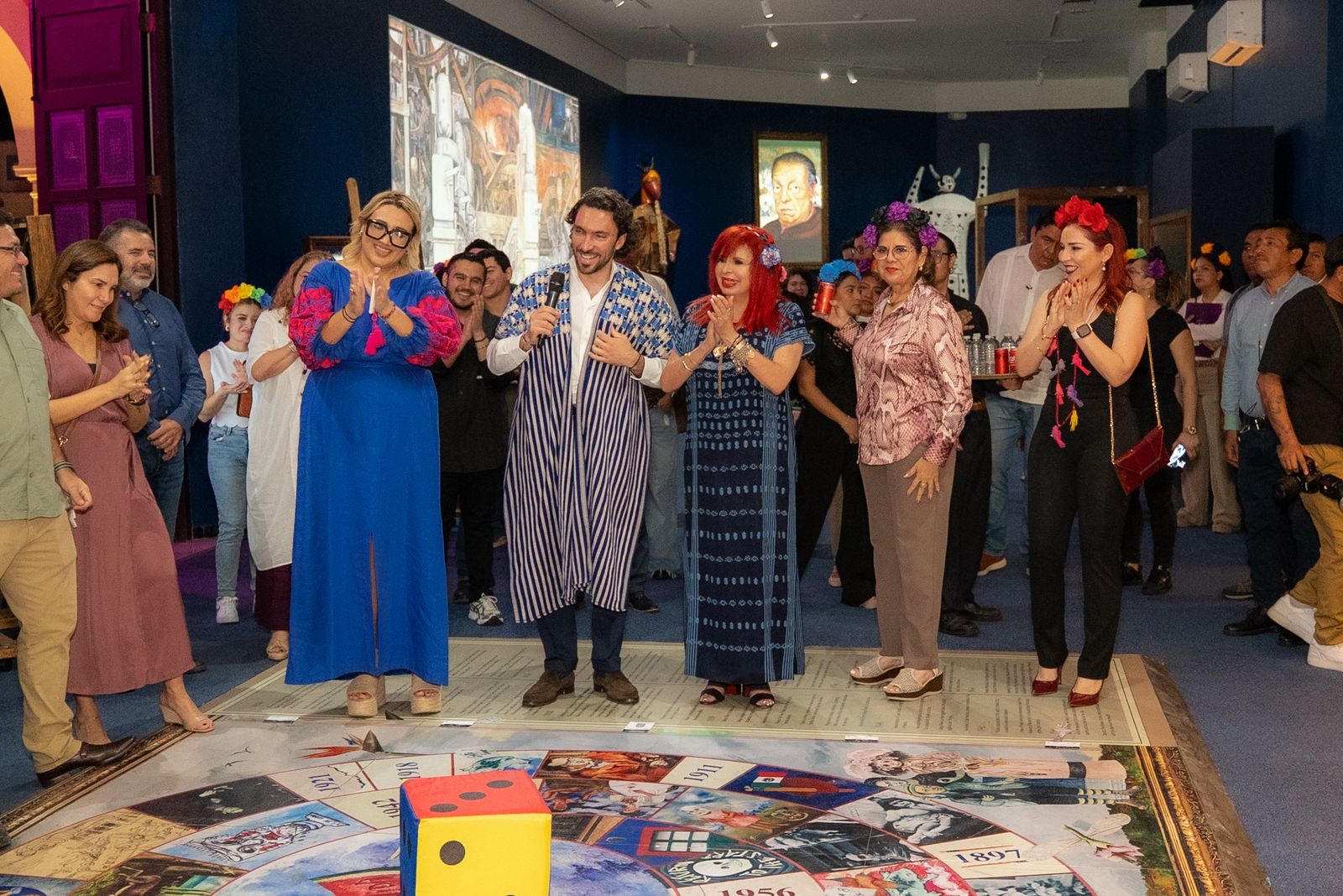 Abre la Galería Digital ''Yo Soy Frida Kahlo, La Experiencia Inmersiva'' en la Biblioteca Campeche