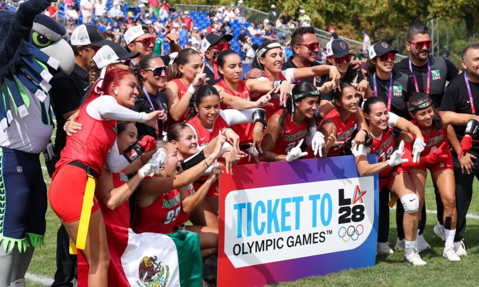 La selección nacional de futbol bandera femenil, firme candidata a ganar medalla olímpica