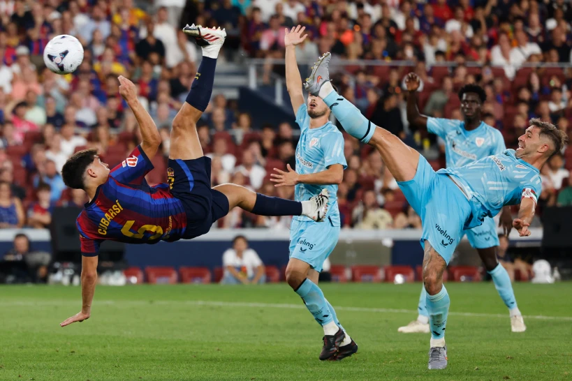 Rodri debuta con el Barcelona, que se impone 2-0 al Athletic Bilbao 