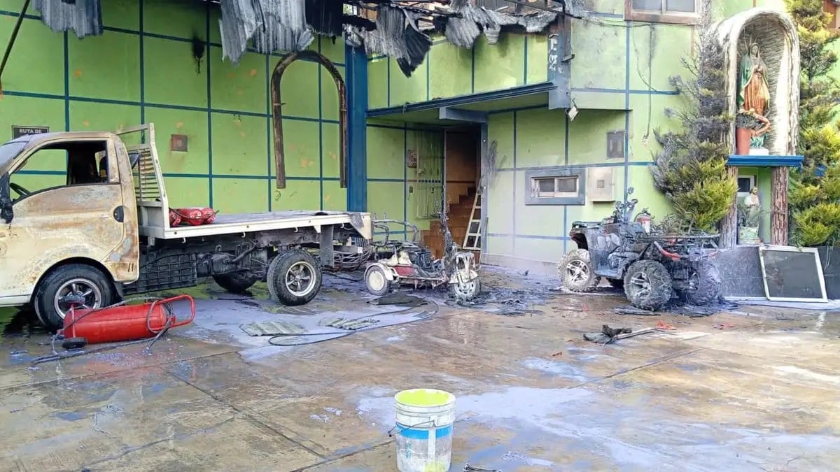 Explosión en gasera de Coacalco tras estallido e incendio de dos pipas