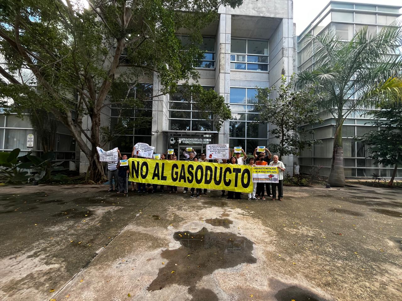 Vecinos logran frenar instalación de gasoducto en San Damián, Mérida 