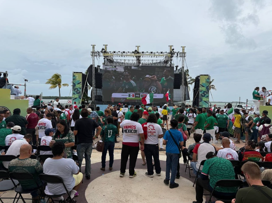 Quintana Roo festeja el triunfo de México ante Sudáfrica en el Mundial de Futbol 2026