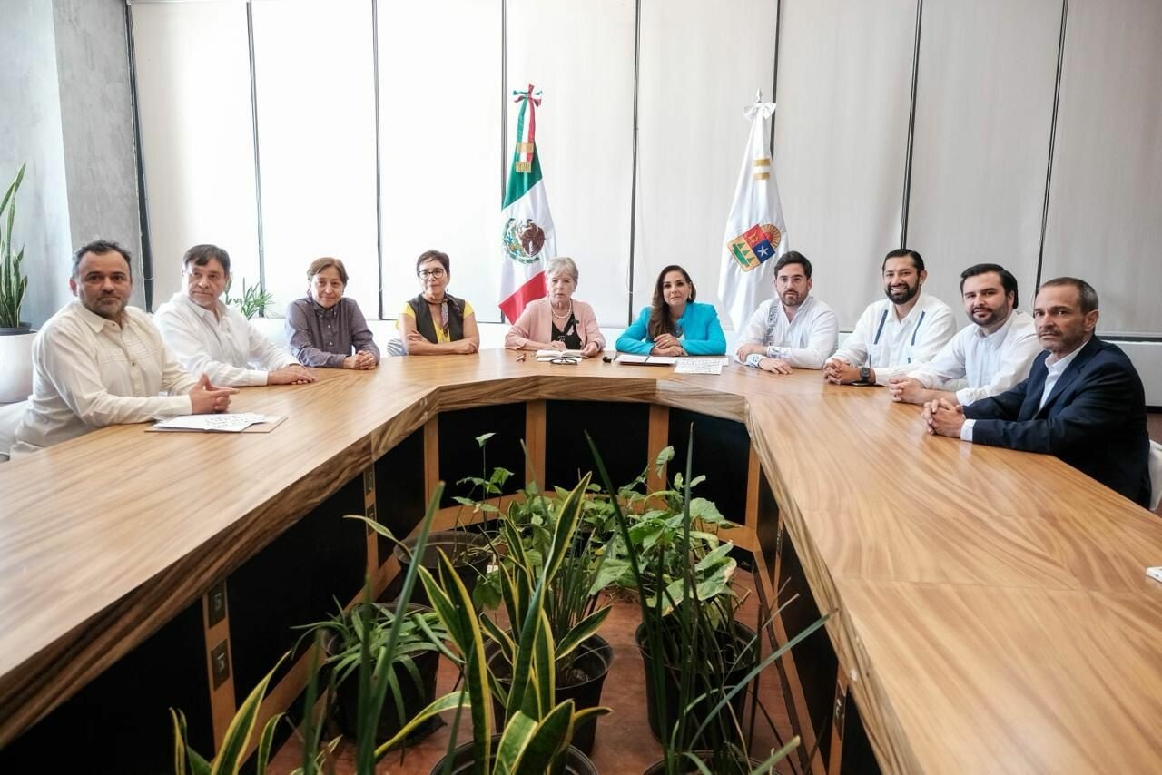 QRoo: Lezama y Bárcena anuncian combate al sargazo con nuevo buque de alta capacidad