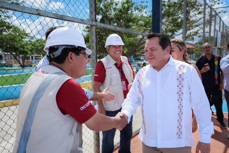 Renacimiento Maya impulsa infraestructura que promueve deporte y convivencia familiar en Yucatán