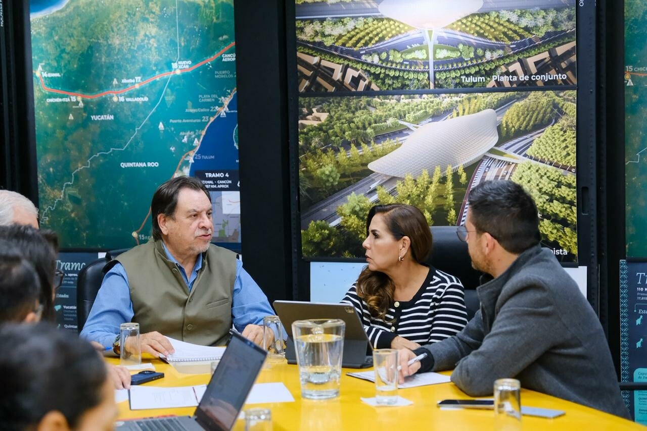 Mara Lezama sostiene reuniones en CDMX con titulares de Sedatu, Fonatur y Conanp