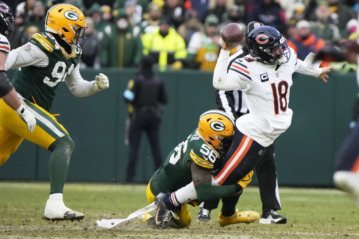 Visita de los Osos a Green Bay, el plato fuerte de la semana 14 de la NFL