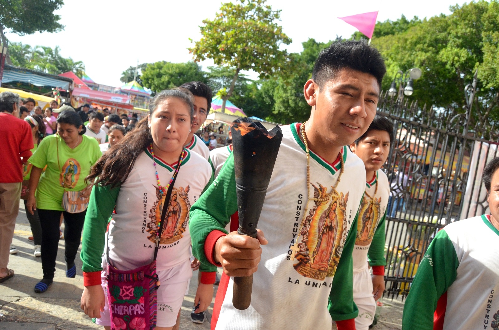 Más de 40 mil antorchistas, en San Cristóbal