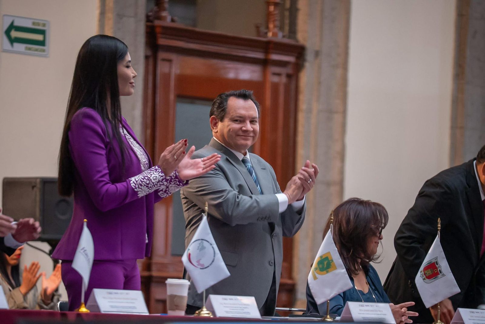 Díaz Mena participa en consejo de Seguridad y de Protección Civil en el Palacio Nacional