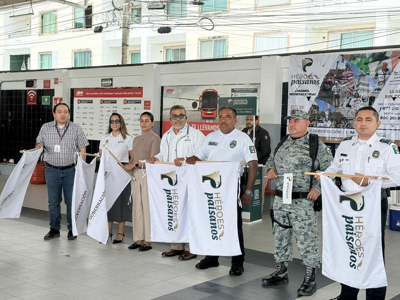 Gobierno de Playa del Carmen participa en el arranque del programa Héroes Paisano Semana Santa 2026