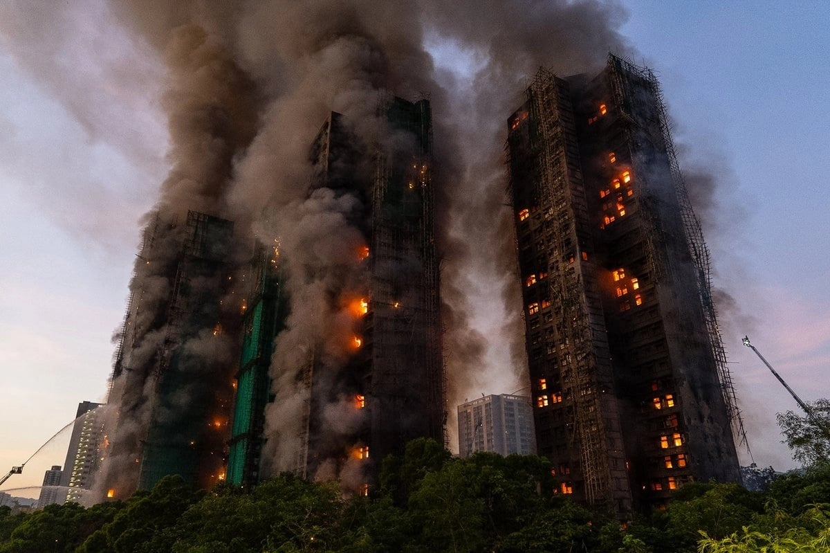 Incendio en Hong Kong en noviembre dejó 168 muertos: balance definitivo