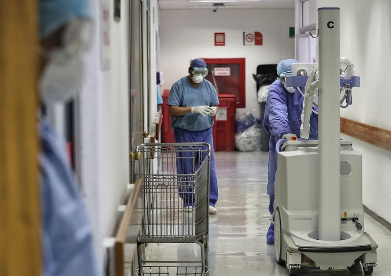 Entre 80 y 97 por ciento la ocupación de camas en IMSS, ISSSTE y HRAEPY